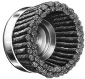 twisted wire cup brush