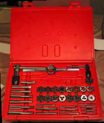 Ensemble des tarauds & filières